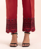 3 Piece - Embroidered Silk Suit