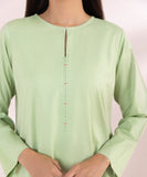 Solid Cotton Viscose Shirt