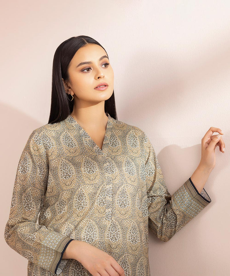 Printed Lawn Shirt