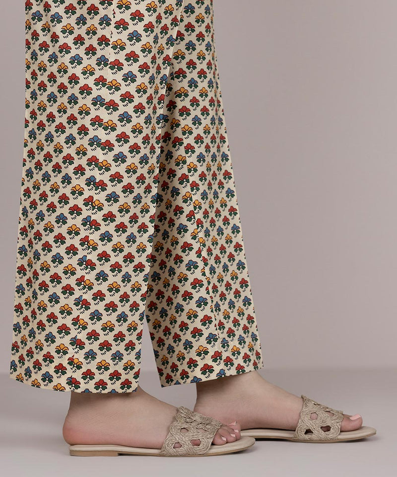 Printed Cambric Pants