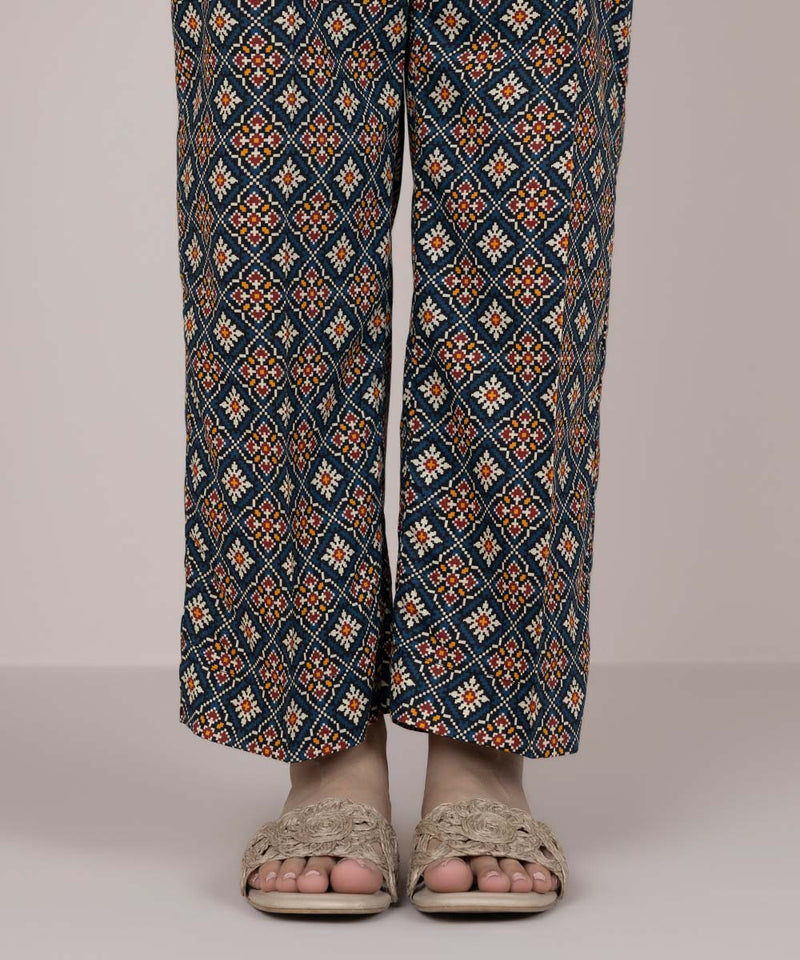Printed Cambric Pants