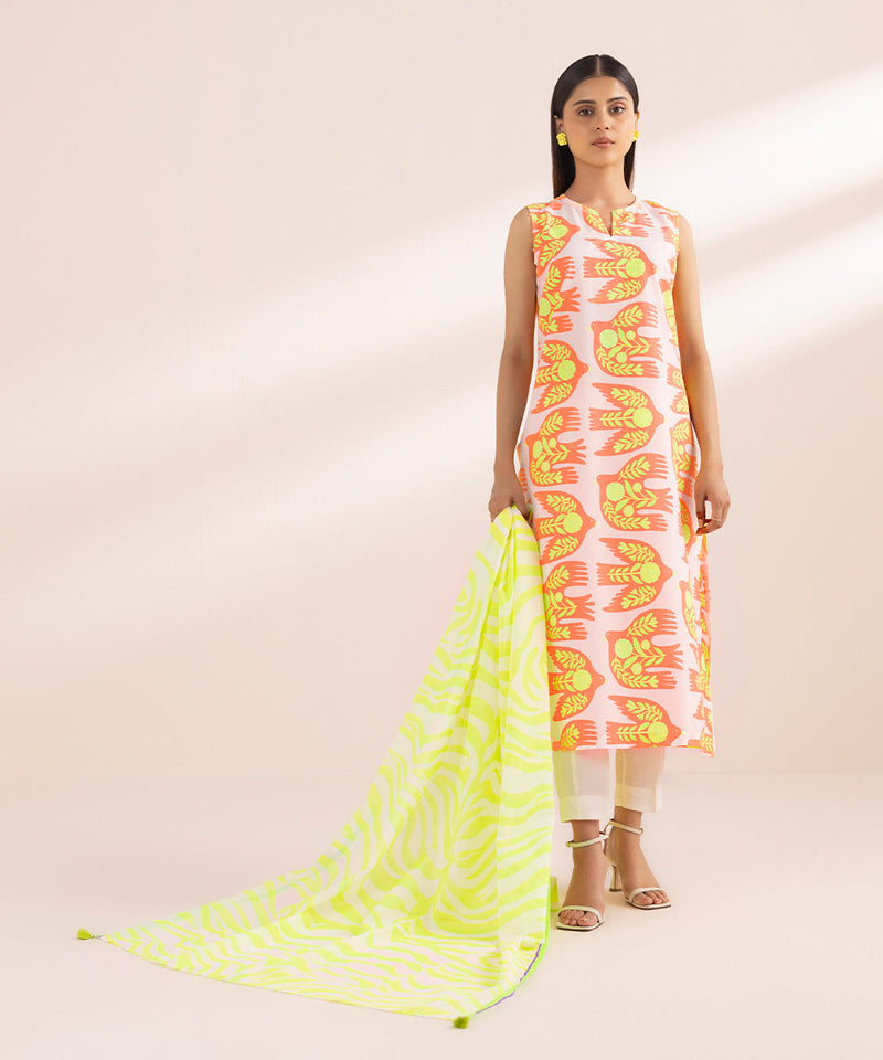 Printed Voile Dupatta