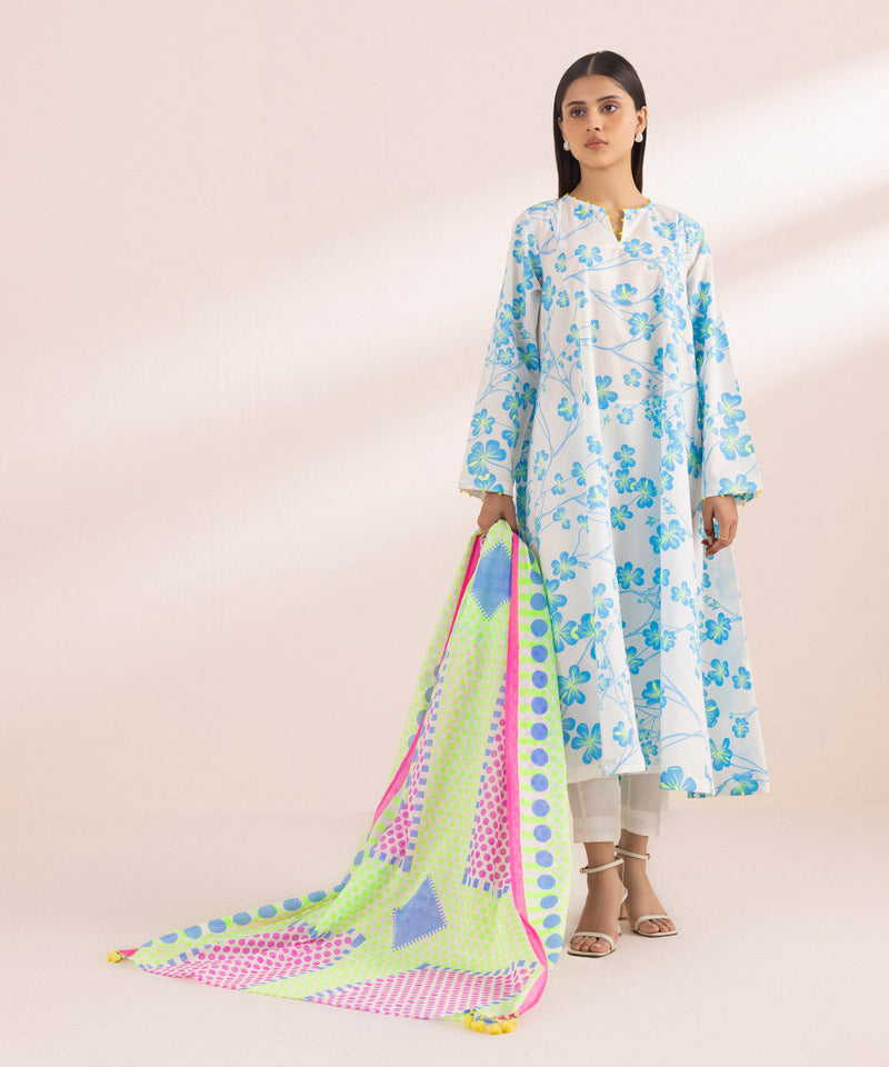 Printed Voile Dupatta