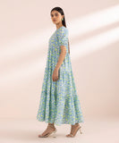 Printed Lawn Tier Dress