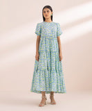 Printed Lawn Tier Dress