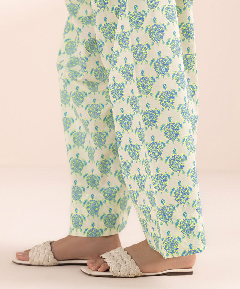 Printed Cambric Shalwar