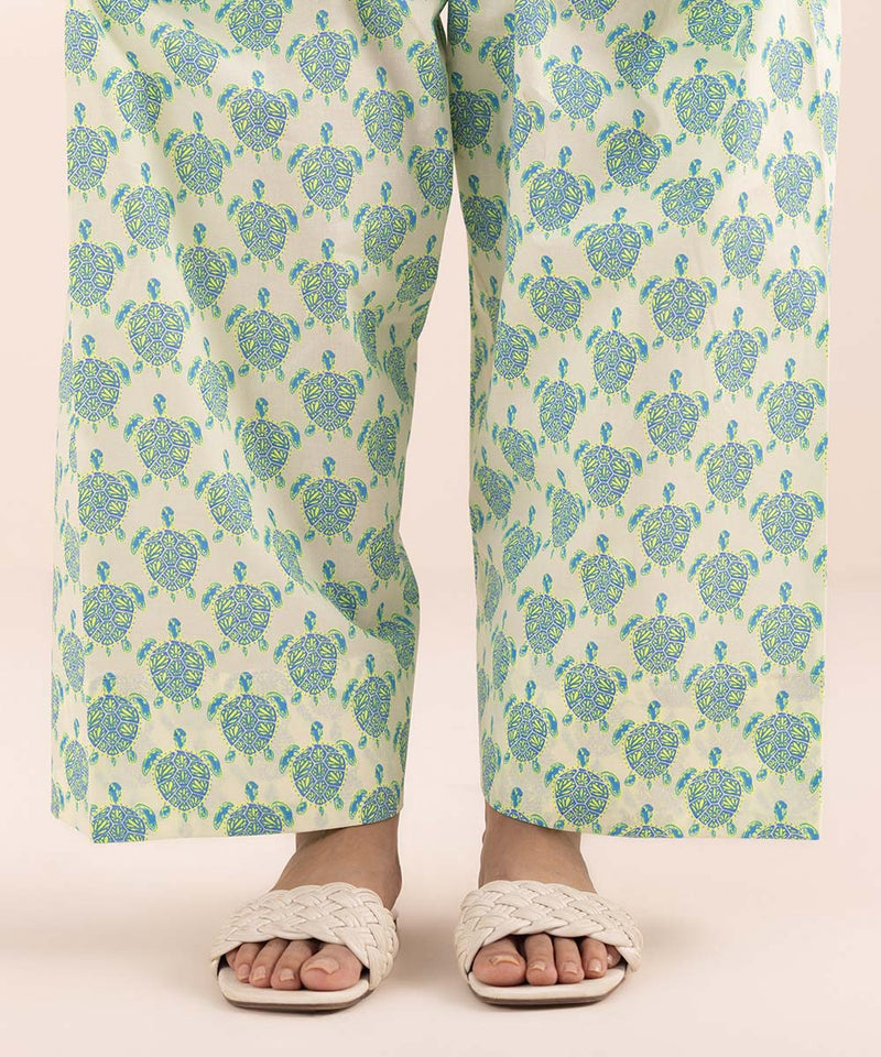 Printed Cambric Shalwar