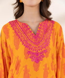 Embroidered Cotton Satin Shirt