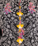 Embroidered Cotton Satin Shirt