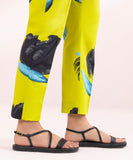 Printed Cambric Straight Pants