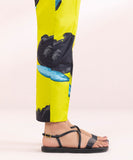 Printed Cambric Straight Pants