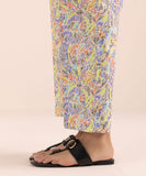 Printed Cambric Straight Pants