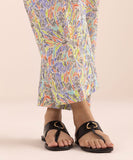 Printed Cambric Straight Pants