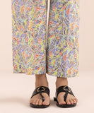 Printed Cambric Straight Pants