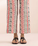 Printed Cambric Straight Pants