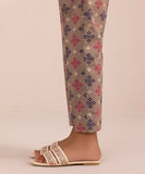 Printed Cambric Cigarette Pants