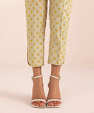 Printed Cambric Cigarette Pants
