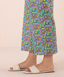 Printed Cambric Straight Pants