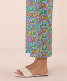 Printed Cambric Straight Pants