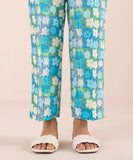 Printed Cambric Straight Pants