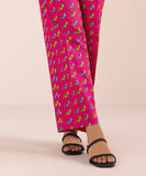 Printed Cambric Straight Pants