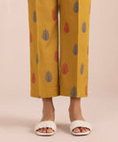 Printed Cambric Straight Pants