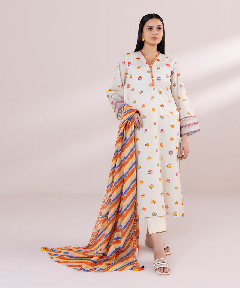 Printed Voile Dupatta