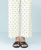 Printed Cambric Straight Pants