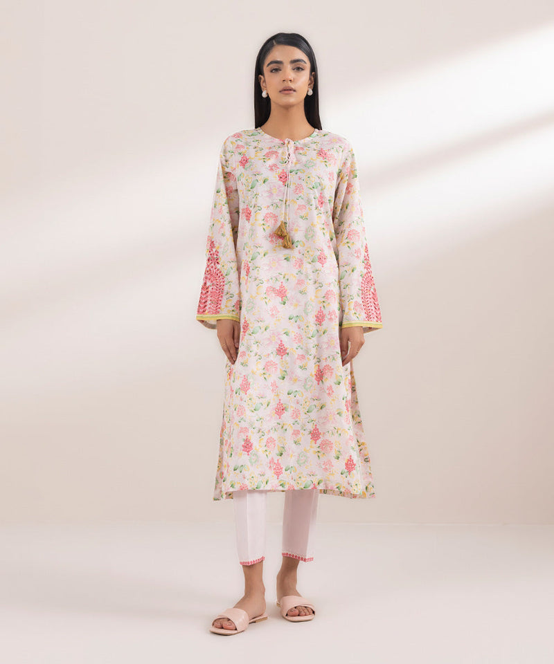 Embroidered Lawn Shirt