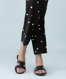 Printed Cambric Straight Pants