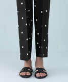 Printed Cambric Straight Pants