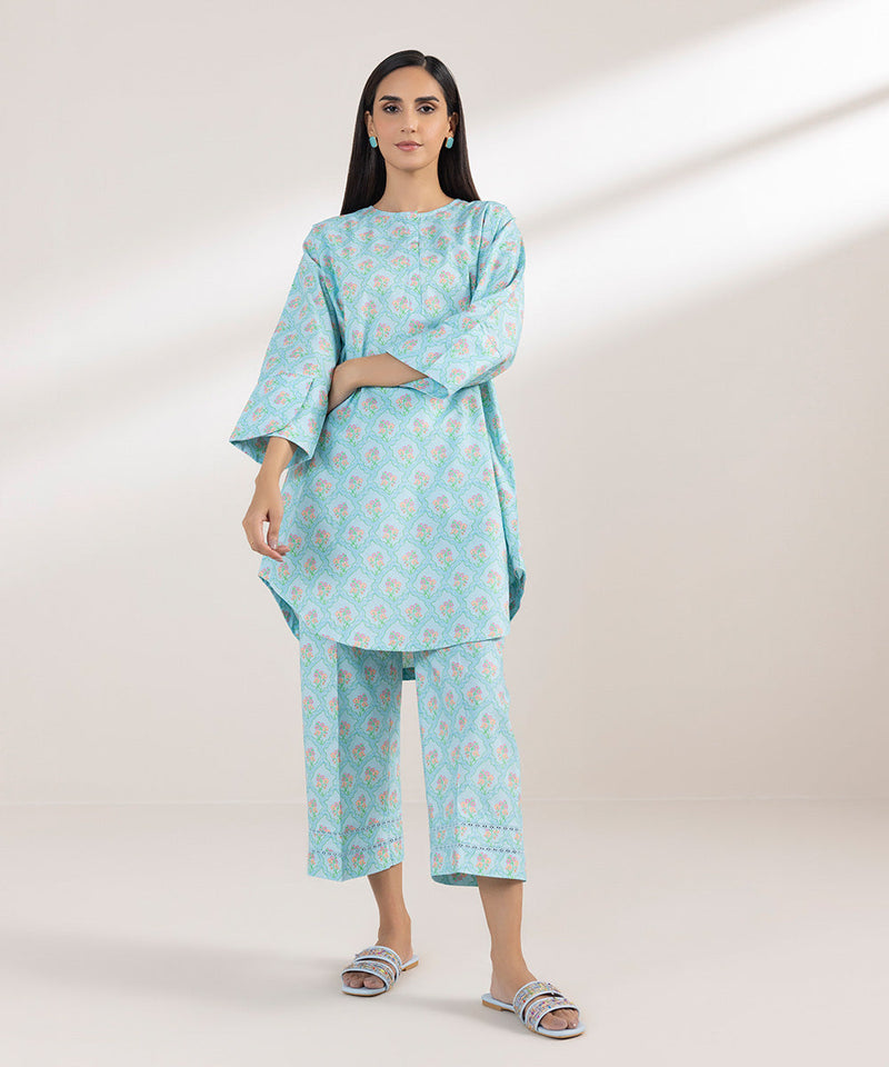 Printed Poplin Shirt