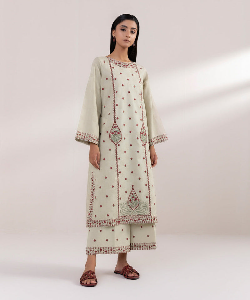 Embroidered Jacquard Shirt