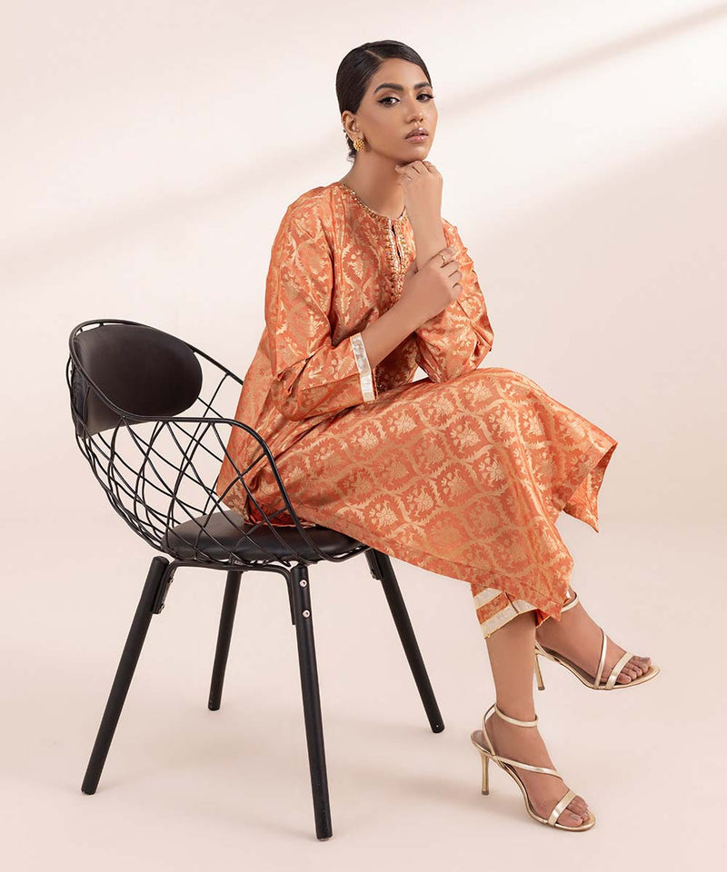 Embellished Jacquard Shirt