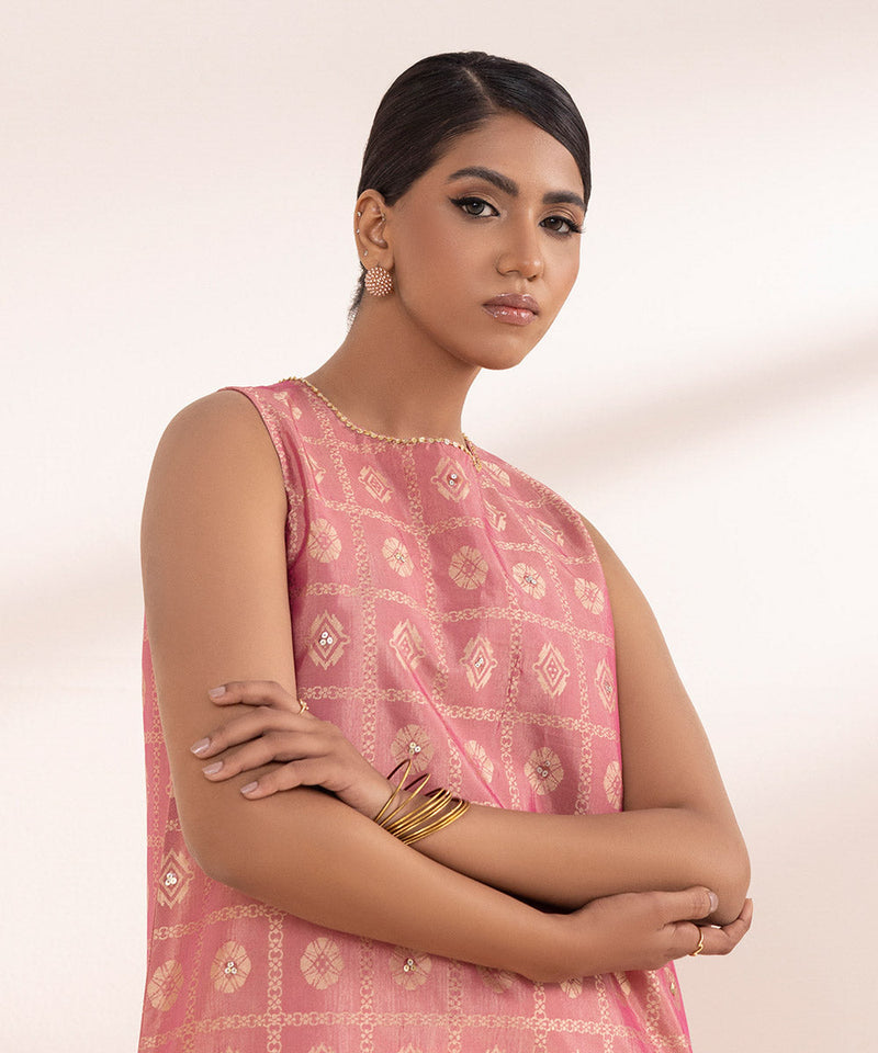 Embellished Jacquard Shirt