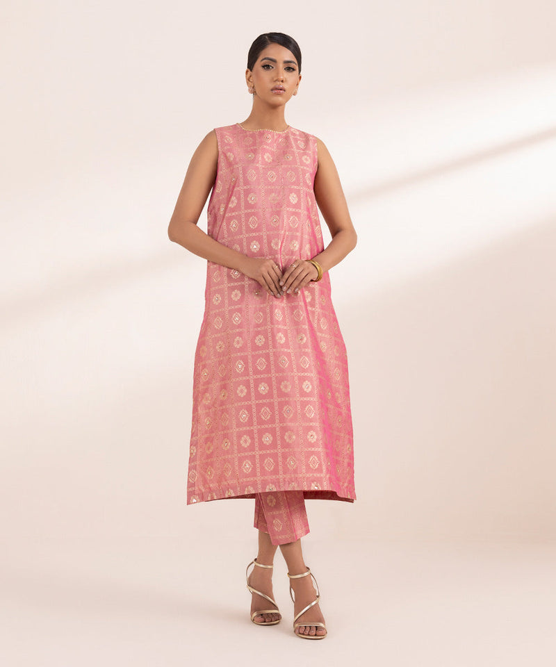 Embellished Jacquard Shirt