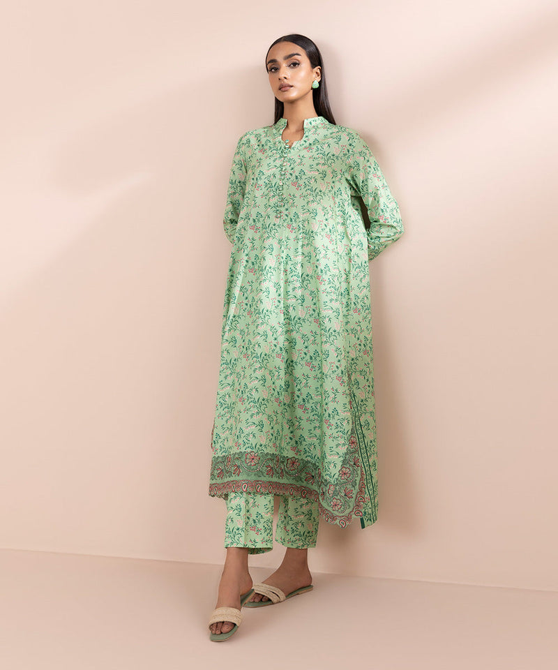 2 Piece - Embroidered Lawn Suit