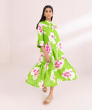 Printed Lawn Tier Dress
