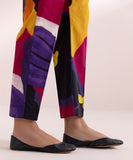 Printed Cambric Cigarette Pants