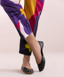 Printed Cambric Cigarette Pants