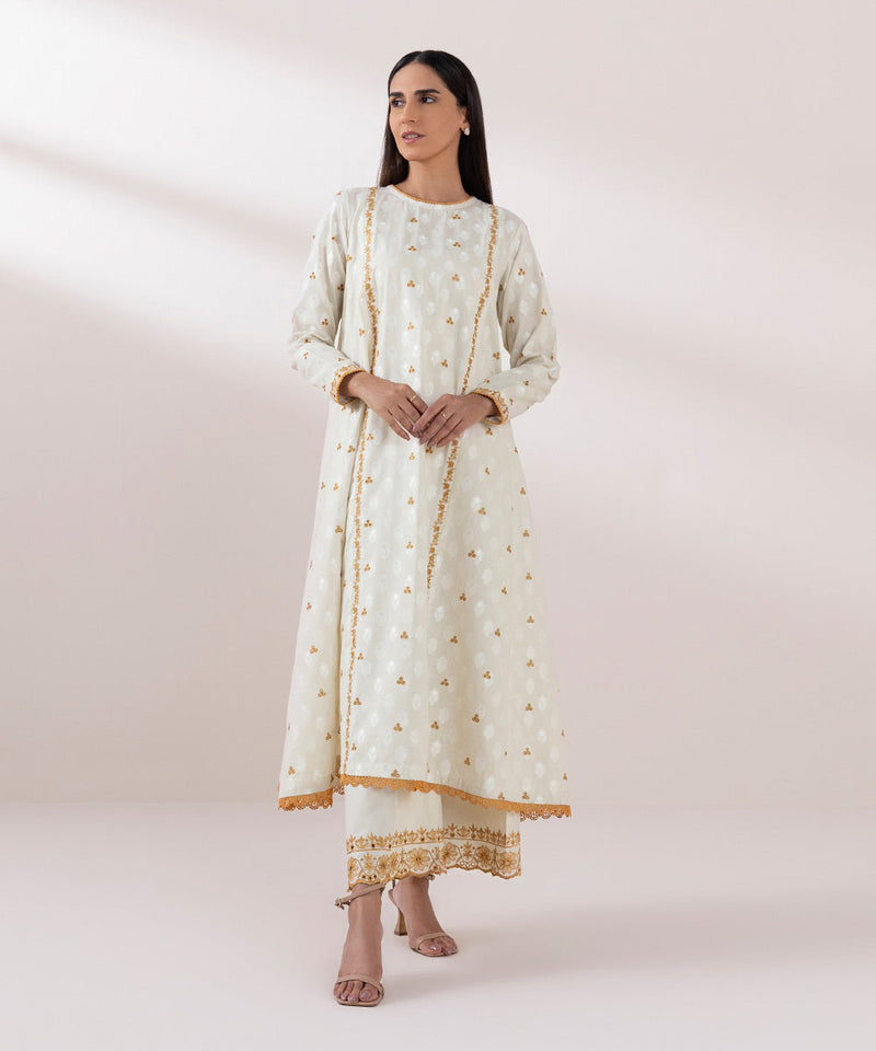 Embroidered Jacquard Shirt