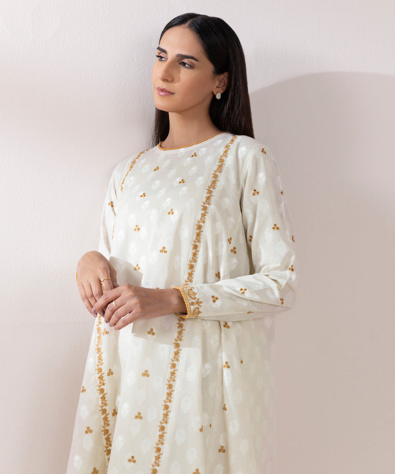 Embroidered Jacquard Shirt