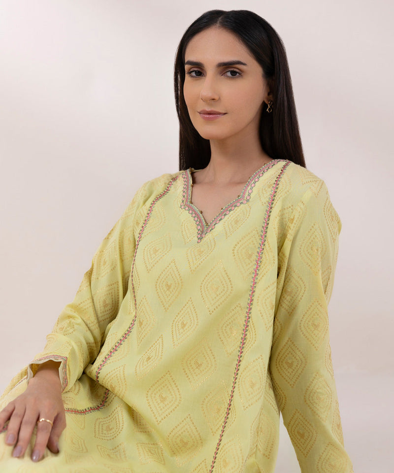 Embroidered Jacquard Shirt