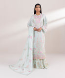 Embroidered Voile Dupatta