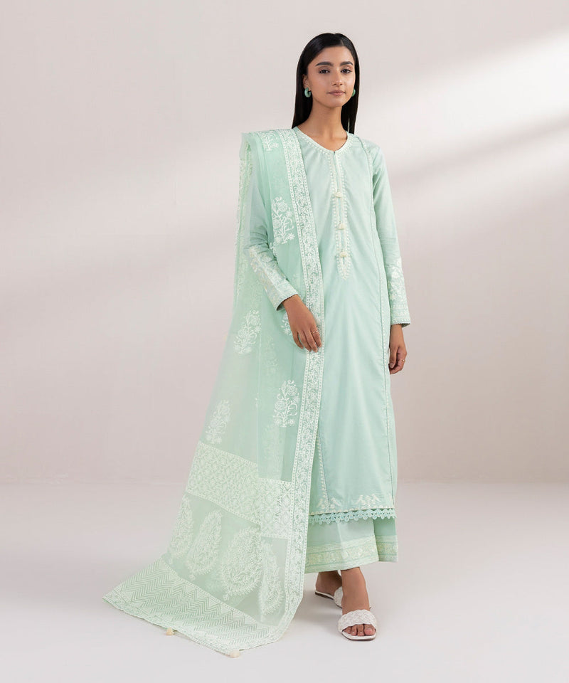 Printed Organza Dupatta