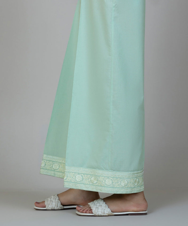 Embroidered Cambric Culottes