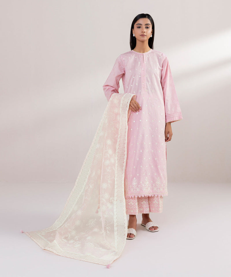 Printed Organza Dupatta