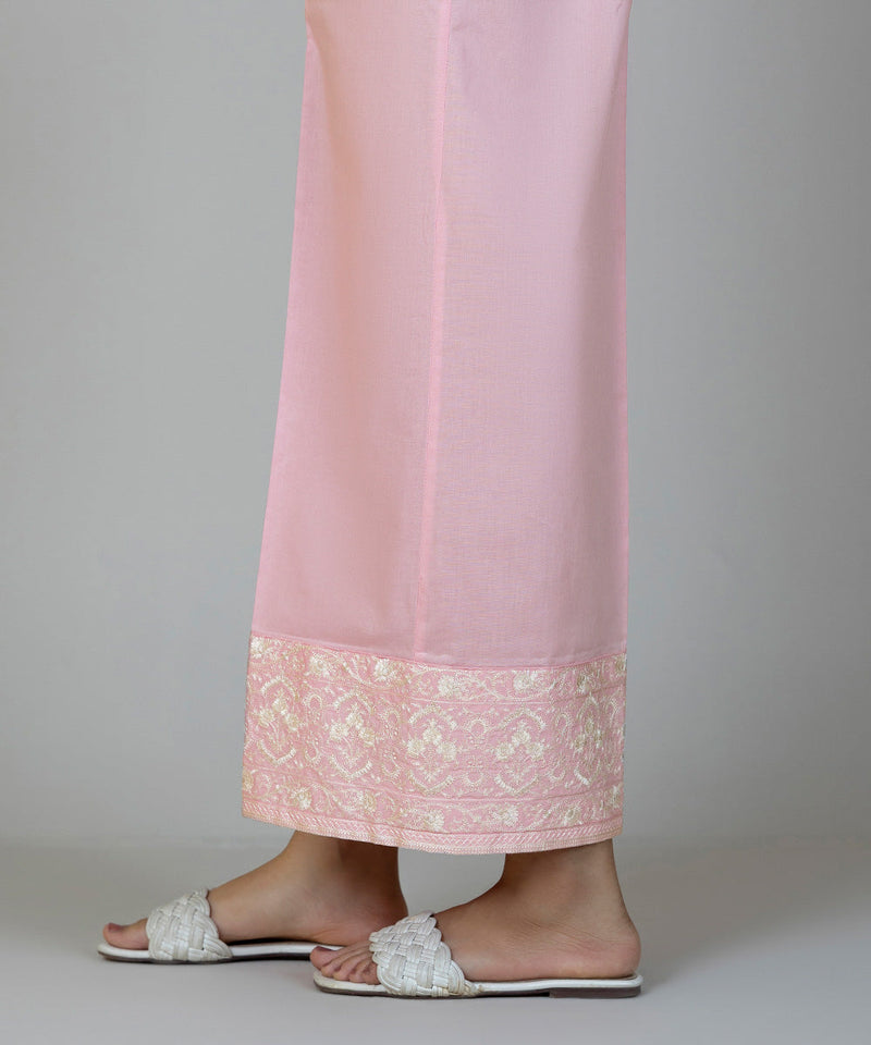 Embroidered Cambric Culottes