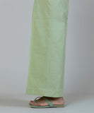 Cotton Jacquard Flared Pants