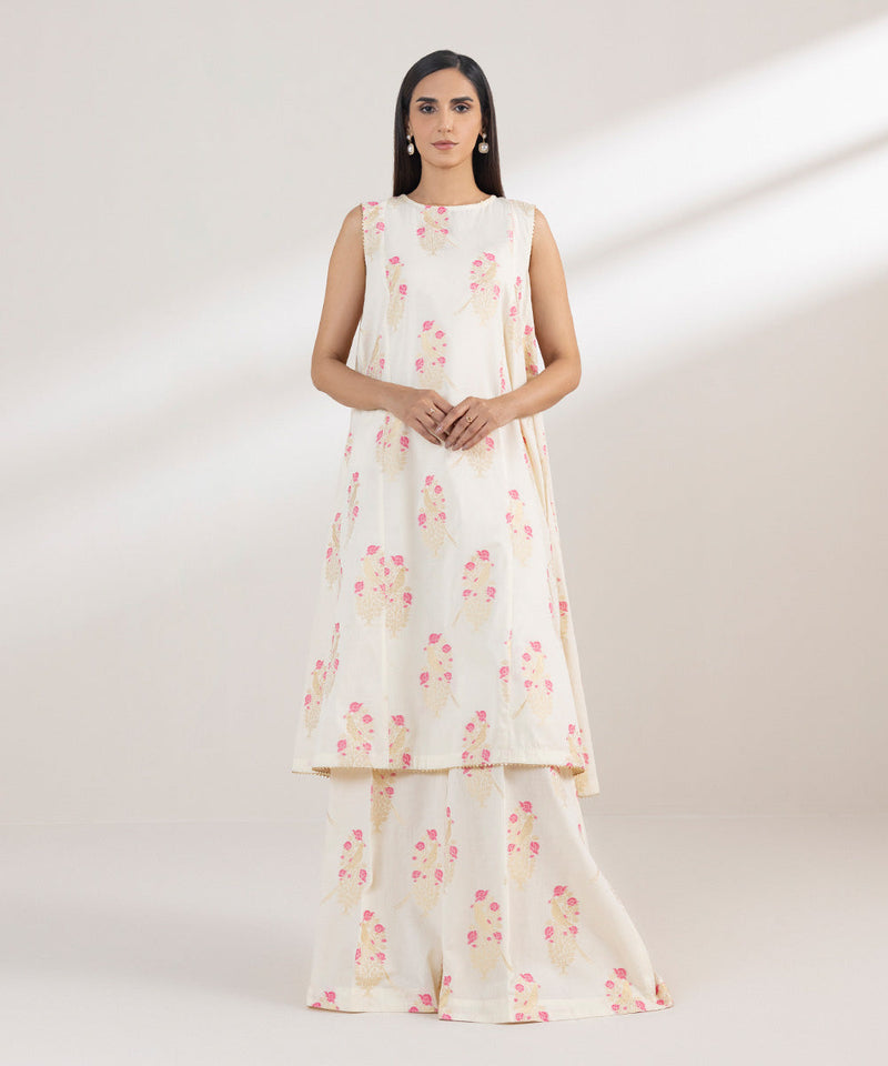 Flared Jacquard Shirt